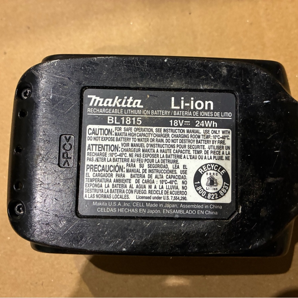 Makita BL1815N 18V LXT Lithium-Ion 1.5Ah Battery - *Good WorkingCondition* - Picture 6 of 6